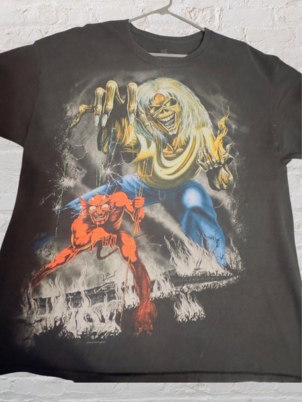 Vintage Iron Maiden Number Of The Beast T-Shirt 2012